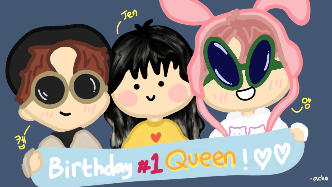 renyanggg's tweet photo. HAPPIEST BIRTHDAY TO ONE OF MY BESTEST BESTIE! jen thank u so much for always there and help me at my worst day, hope u always surrounded by many people who love u so freaking much HAVE A WONDERFUL DAY ON UR SPECIAL DAYYYY i love youu and here a small gift for u 🥰❤️ @wwoopsy https://t.co/ypobX1ESxZ