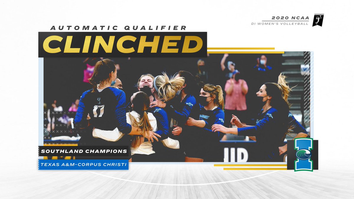 NCAA Women's Volleyball (@ncaavolleyball) on Twitter photo The Islanders are LOCKED IN! π
<a href="/IslandersVB/">Islanders Volleyball</a> wins the <a href="/SouthlandSports/">Southland Conference</a> Conference Championship, securing its place in the #NCAAVB tournament! The Islanders are LOCKED IN! π
<a href="/IslandersVB/">Islanders Volleyball</a> wins the <a href="/SouthlandSports/">Southland Conference</a> Conference Championship, securing its place in the #NCAAVB tournament!