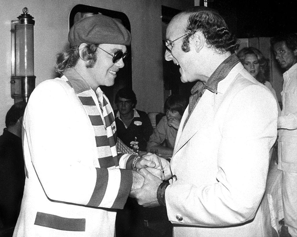 Happy Birthday to Clive Davis who turns 89 years young today - pictured here with Elton John, NYC, 1979 