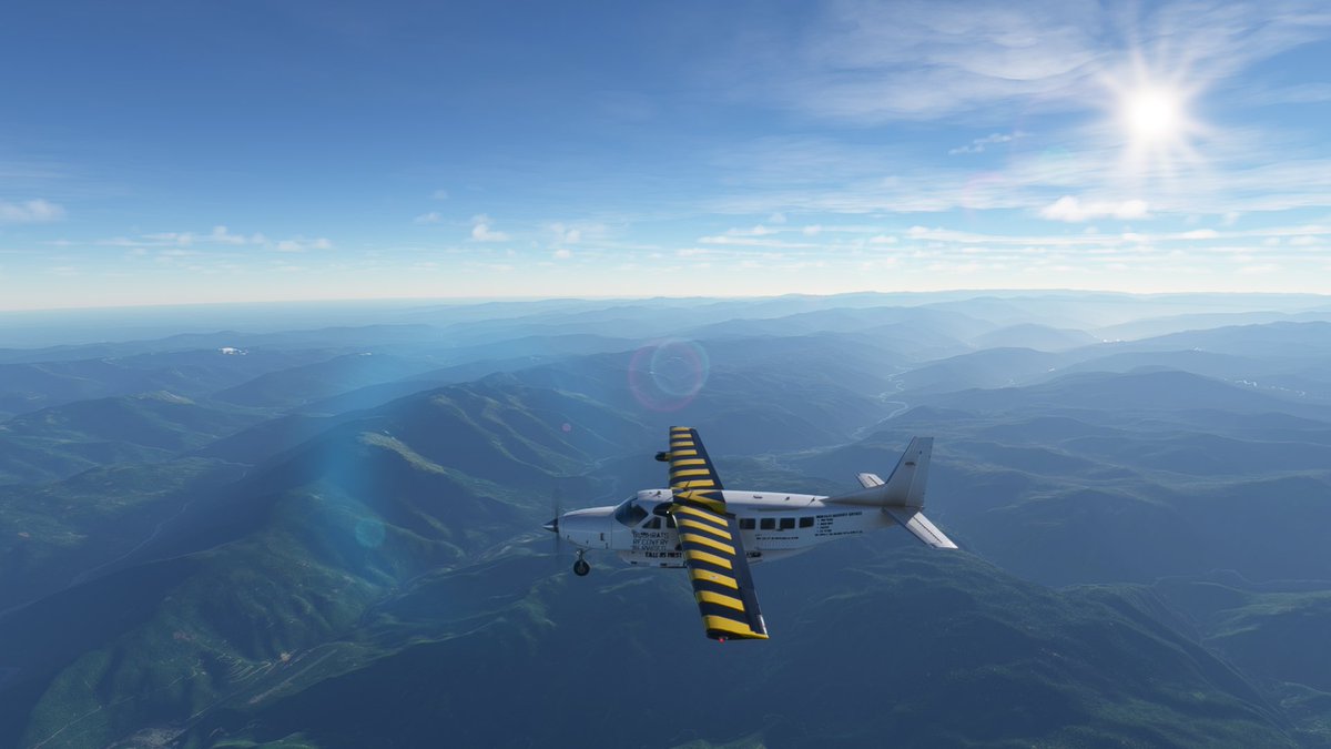 Life_of_Neptune's tweet photo. Today's Route on my @MSFSofficial World Tour did take from SLCC over the Andes to SPGL via SPMF. Was the longest flight to date (716nm) because i wanted to reach the only Star Airport in Peru (SPGL). The View was absolutely stunning ❤️ #mfsf #msfs2020 #MicrosoftFlightSimulator https://t.co/E6Hqd4mggL