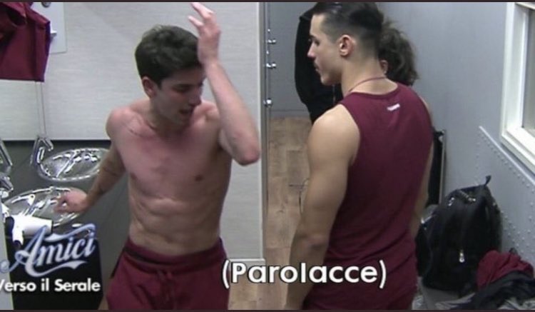 im_aalessiaa's tweet photo. Deddy continua a ripetere che non è giusto. Ma si è accorto che è stato eliminato Tommaso prima di loro? #Amici20 https://t.co/R9DFXJccGA