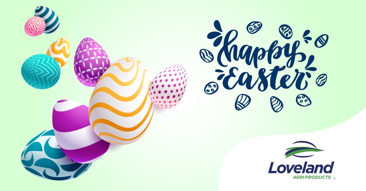 Happy Easter from the Loveland Agri Products team. #Easter #LovelandAgriProducts