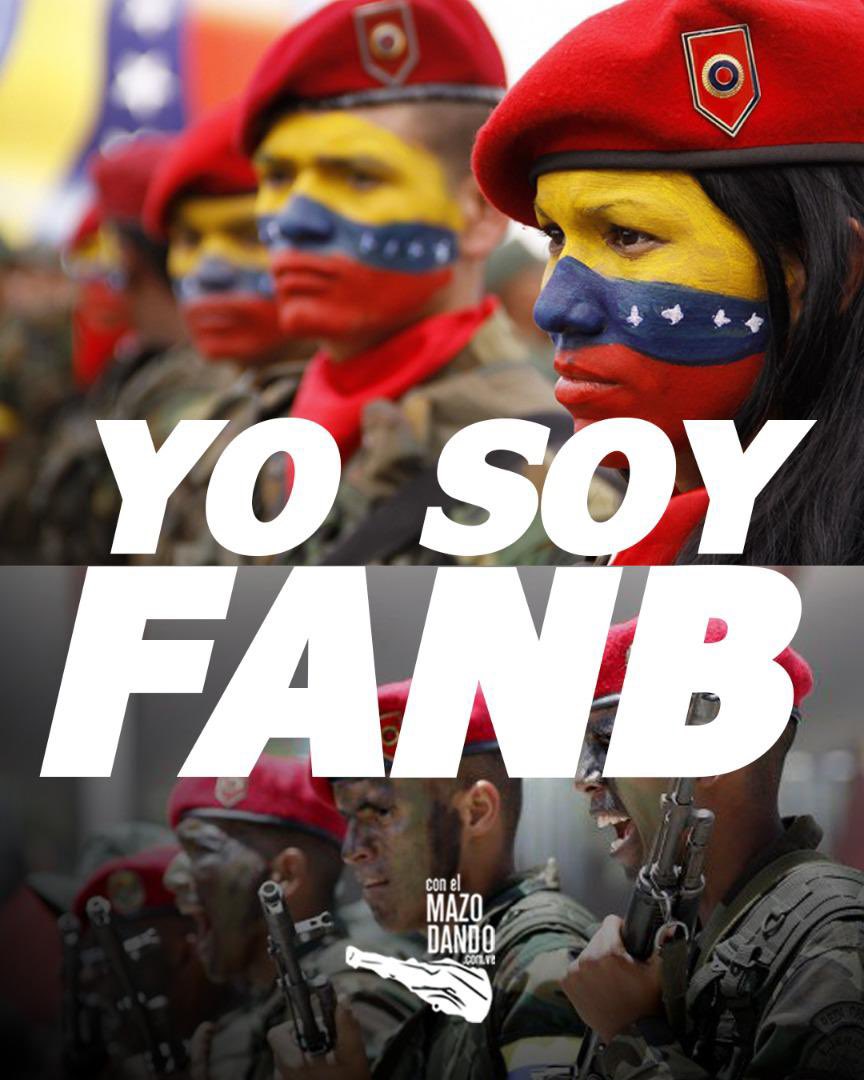 Venezuela respalda plenamente a nuestra FANB en el decidido combate contra los grupos armados de Colombia q pretenden traer su violencia y criminalidad a nuestro suelo patrio. Esos narcoterroristas ejecutan planes imperiales contra Venezuela! Con Bolívar y su espada venceremos!
