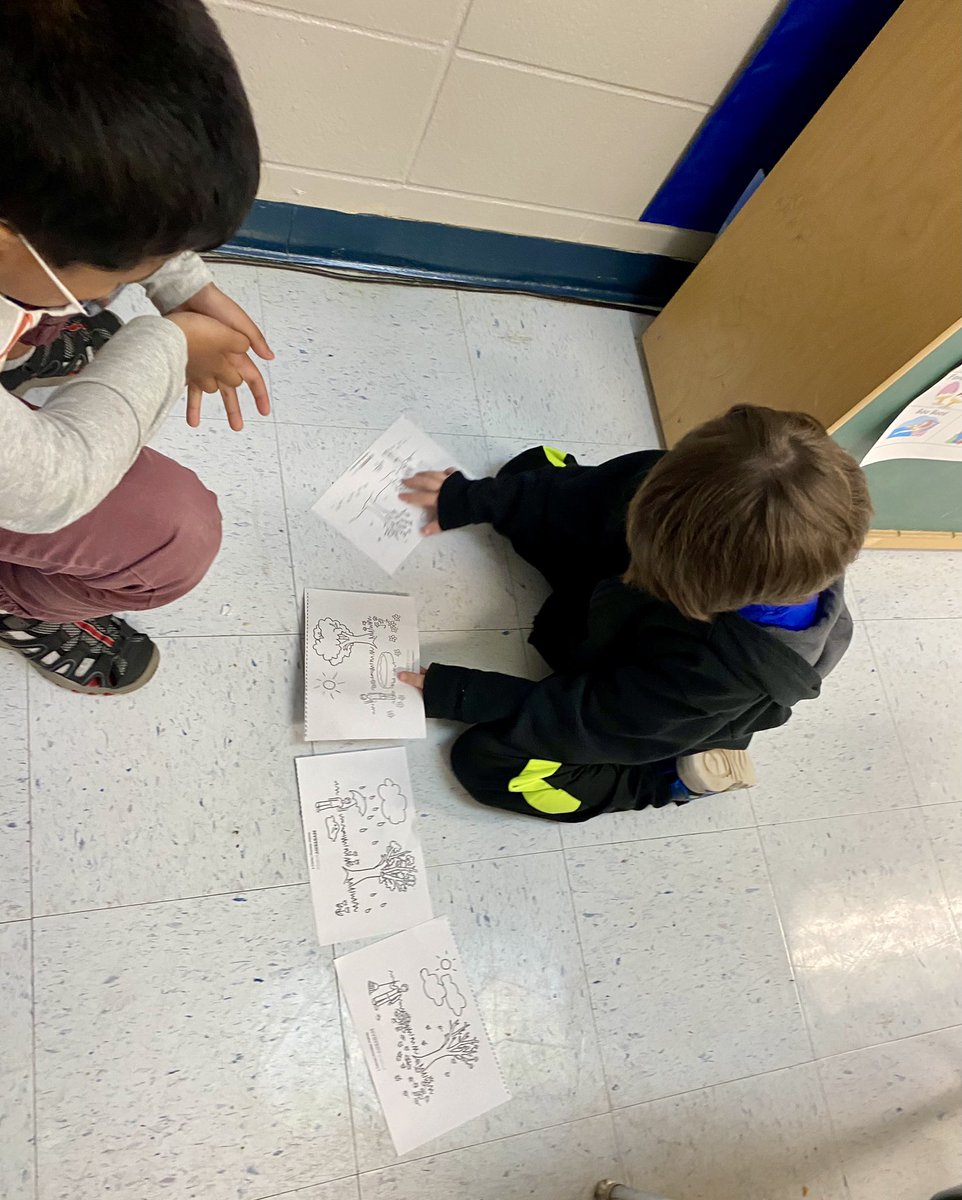 TaylorTweetsK's tweet photo. We have loved learning about weather and seasons with @MysterySci. This week we talked about the order of the seasons! @HooverSchools @GreenValleyElem #gvgatorstrong https://t.co/YtSUHRXgMJ
