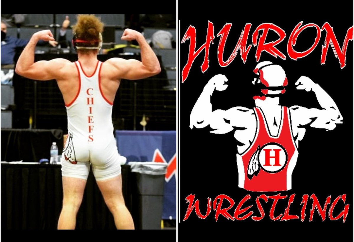 HuronWrestling's tweet photo. Our flex logo came to life this weekend. #ChiefPride https://t.co/SALbYR5dVS
