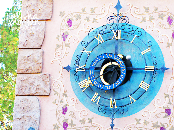 here's a clock at Disneyland with the astrological symbols, put up well before astrology went mainstream