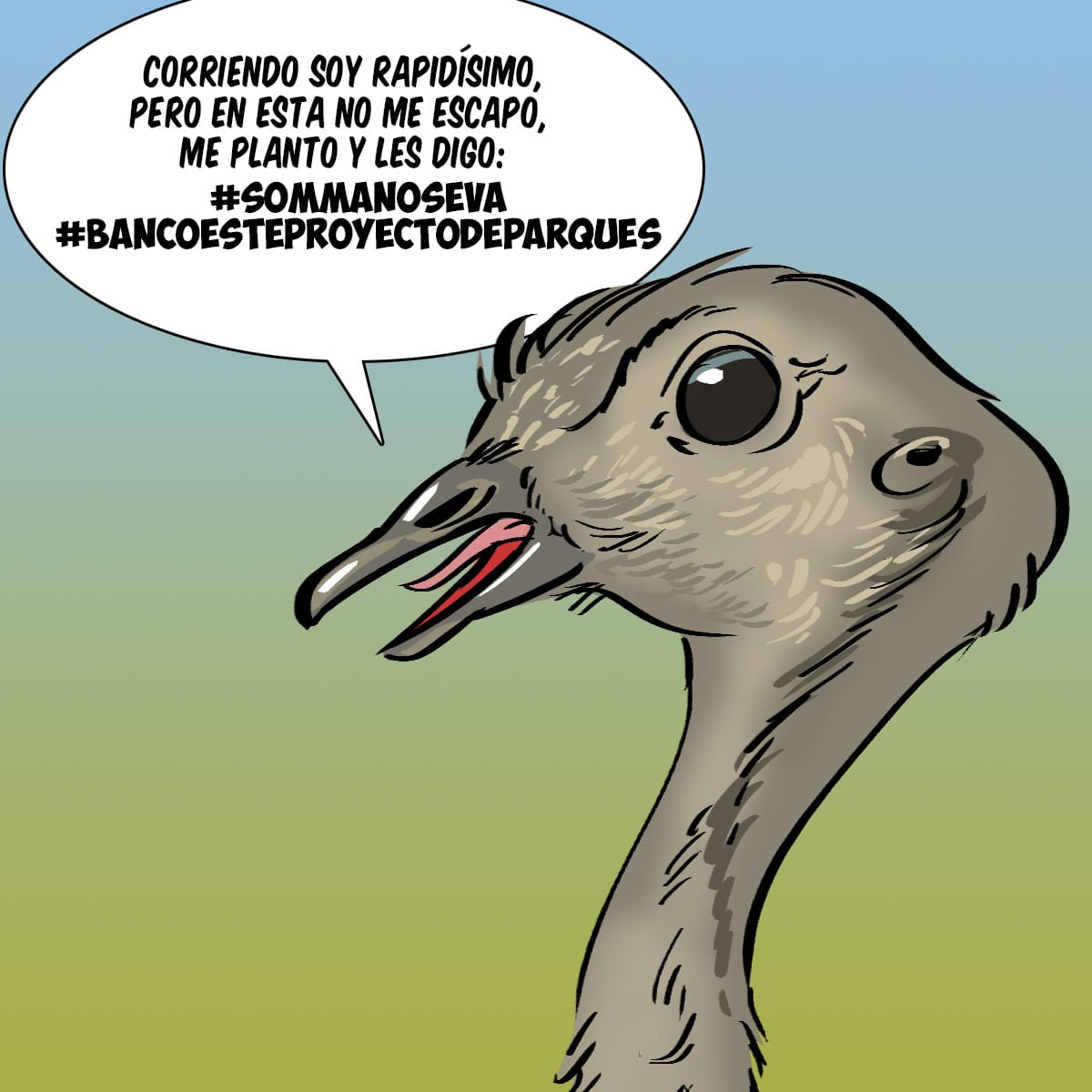 ecafrune's tweet photo. #SommaNoSeVa #BancoEsteProyectoDeParques https://t.co/tmEn5wsNpL