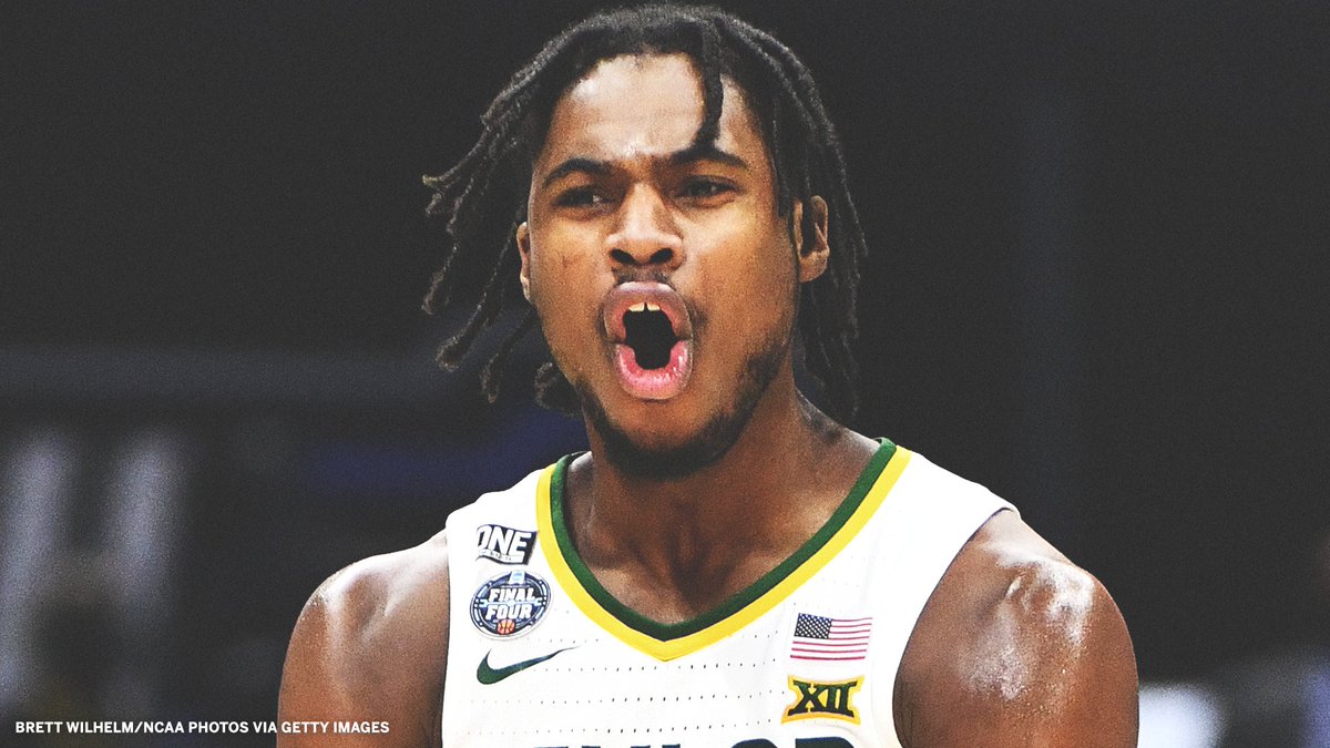SportsCenter's tweet image. Davion Mitchell is the first player since 1987 with double-digit assist &amp;amp; no turnovers in a men's Final Four game.

His 11 assists are the most in a men's #FinalFour game since in 2003 @BaylorMBB