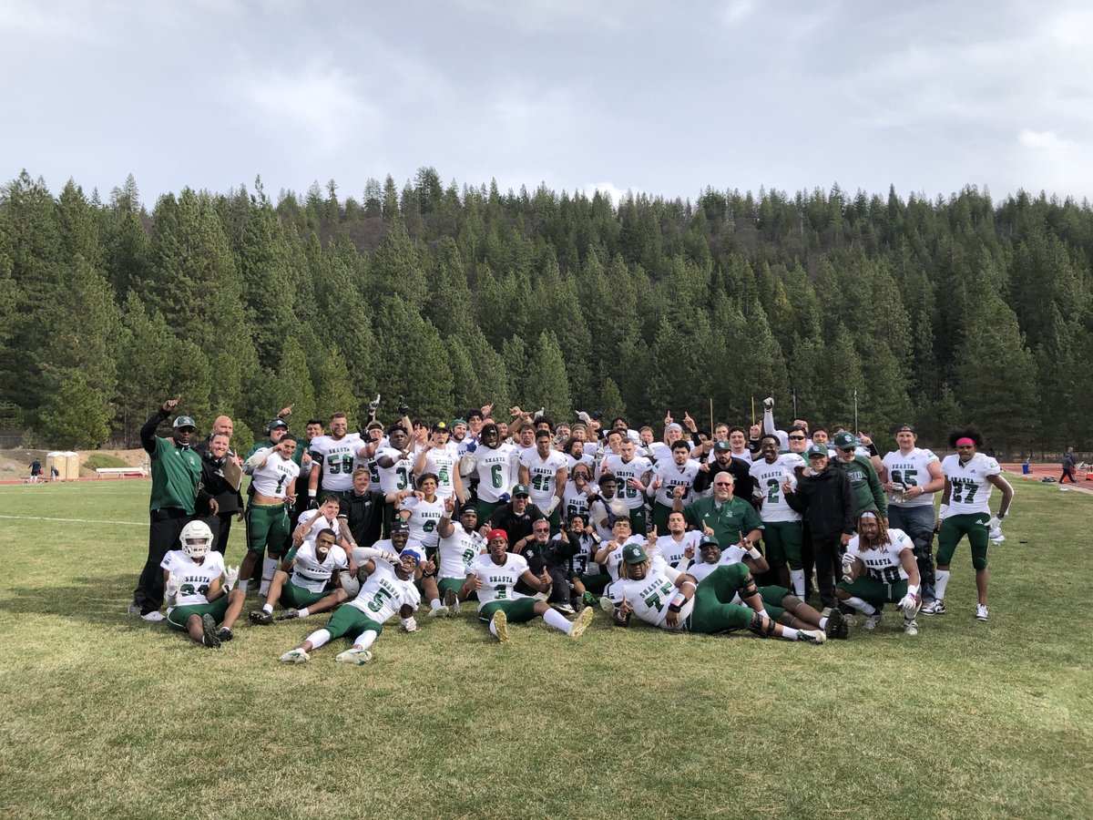 Shasta College is the Spring 2021 NorCal champion #ShastaCountySports #norcalscores ⁦<a href="/Shastaknightsfb/">Shasta College FB</a>⁩ 

Knights coverage presented by ⁦<a href="/shastaortho/">Shasta Orthopaedics</a>⁩