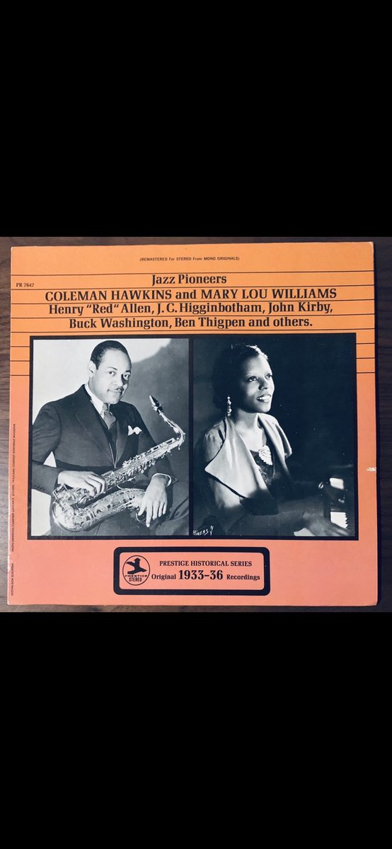 jesusrglez's tweet photo. #JazzSaturday
First round: Monk, Sonny, Mary Lou Williams, Coleman Hawkins. https://t.co/jzygQDkSZK
