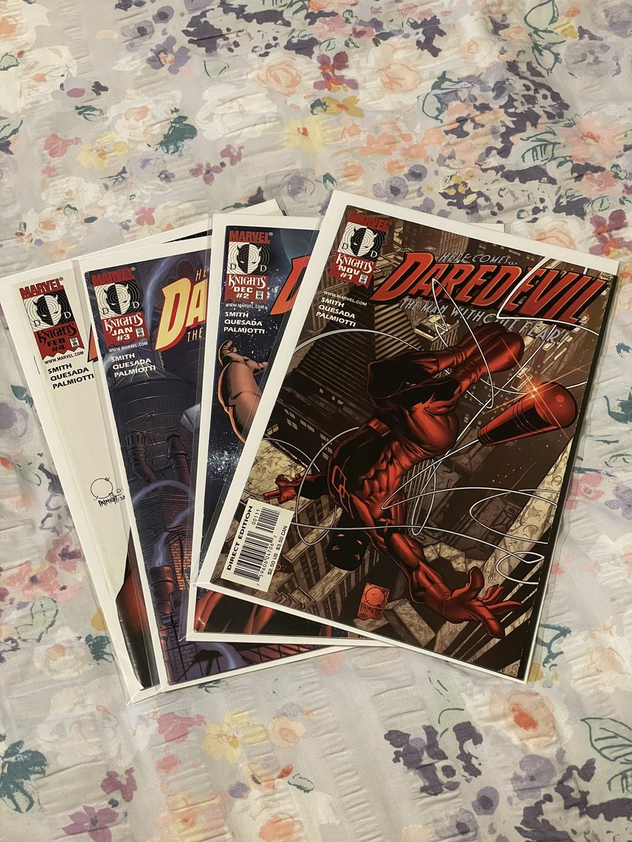 iggaryv's tweet photo. Milestone this week as I finished my #Daredevil Vol 2 collection. Time to read, bag, and board. Four issues down! #the4colorcampaign #goodreads https://t.co/B5riJ83amA