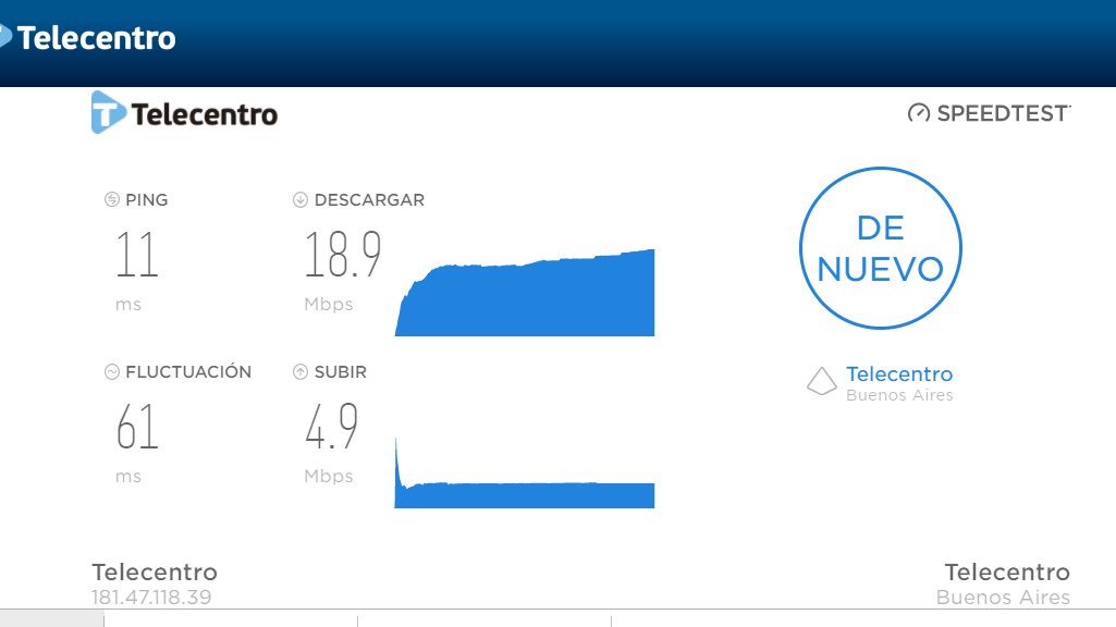 deboteatro's tweet photo. @TeleCentroAr  les pago 100 megas para que me den 18? Roban sin descaro. Quiero mi plata de vuelta. Me cobran y no dan servicio https://t.co/QjElIypxFW