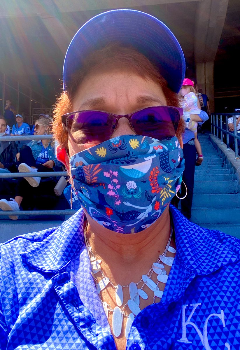 Great day at the “K” watching a Royals win!