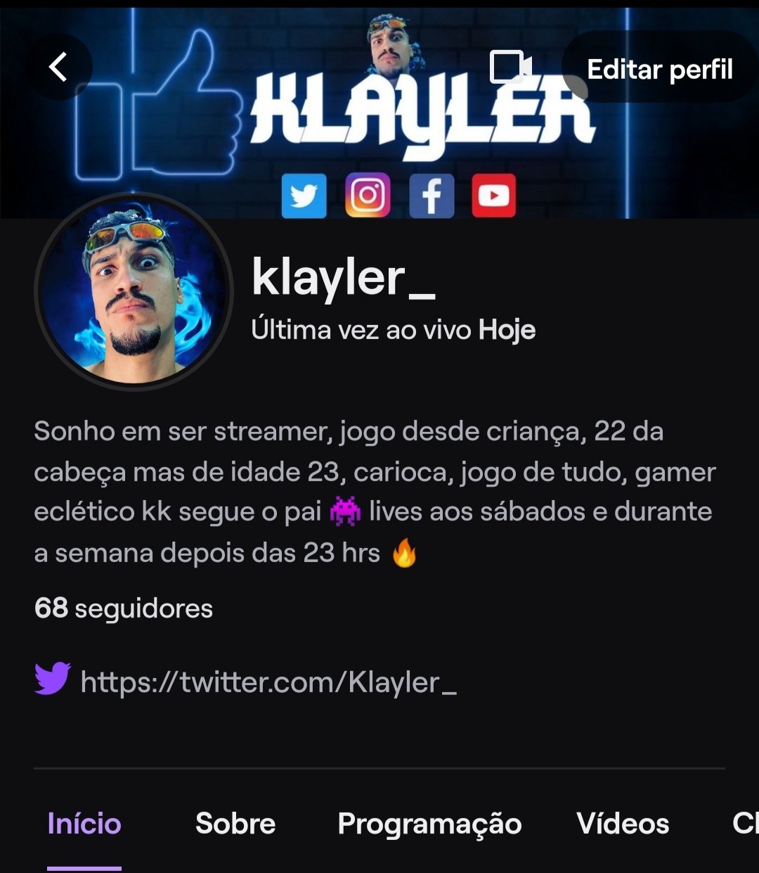 O sonho de ser Streamer