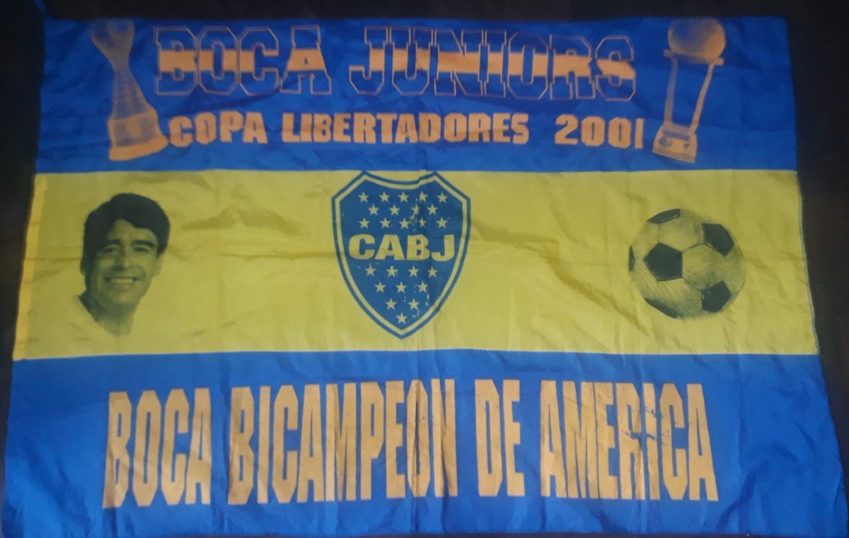 tafurel's tweet photo. No tengo idea a qué juega #Boca pero había q ganar y más en el día del cumple. Una de las máximas de Román ("seremos menos malos que los demás") se sigue aplicando en esta #CopaDeLaLiga donde estamos en el Top 4.

#Felices116 al club + grande del país. 

Y este trapo que enamora. https://t.co/4ohvpLmbTW