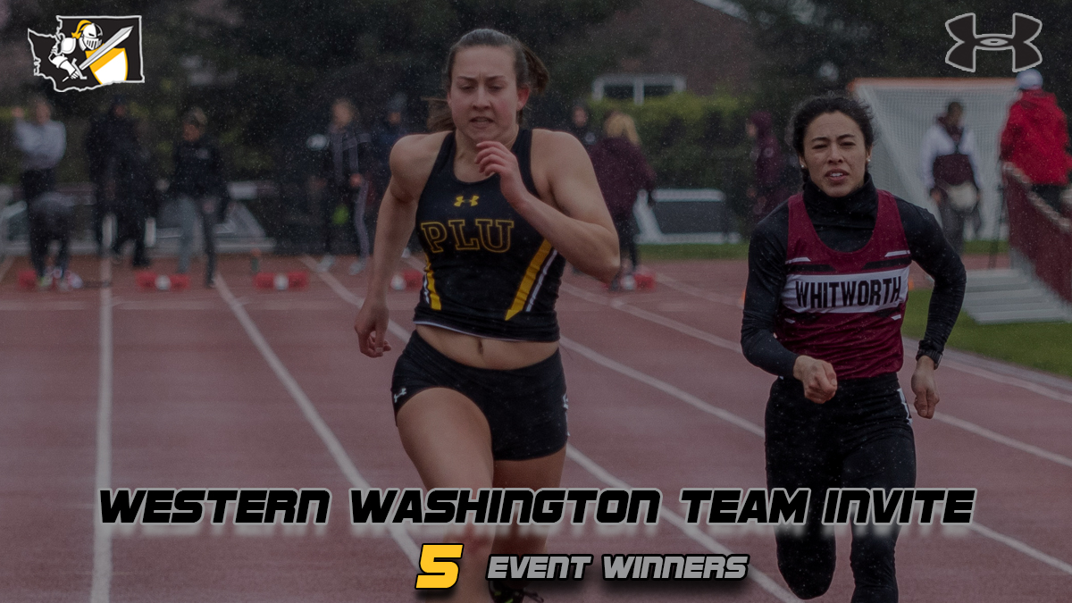 golutes's tweet photo. What a day for @pluxctf Bailey Forsyth!  She is officially the fastest woman in PLU history!  She broke the school record of 12.06 in the 100 meter dash with a 12.01! #GoLutes https://t.co/GDDkXkZlAr