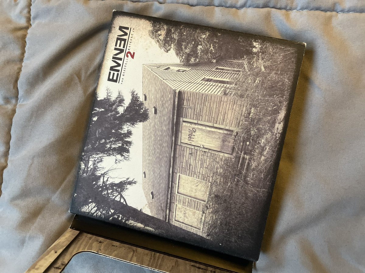RIPBIGPROOF313's tweet image. The Marshall Mathers LP 2 CD 
#mmlp2
