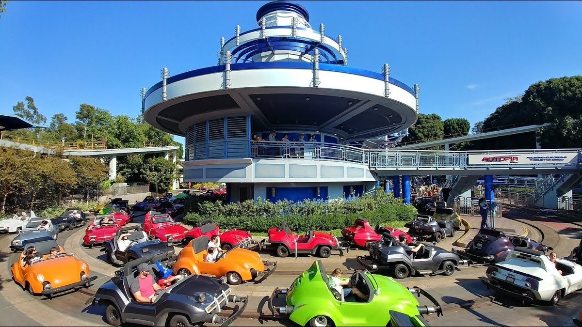 anyway, I think it was Wood's idea to have private companies sponsor rides/exhibits at Disneyland, like Monsanto's Inner Space, ARCO's Autopia, and GE's Carousel of Progress