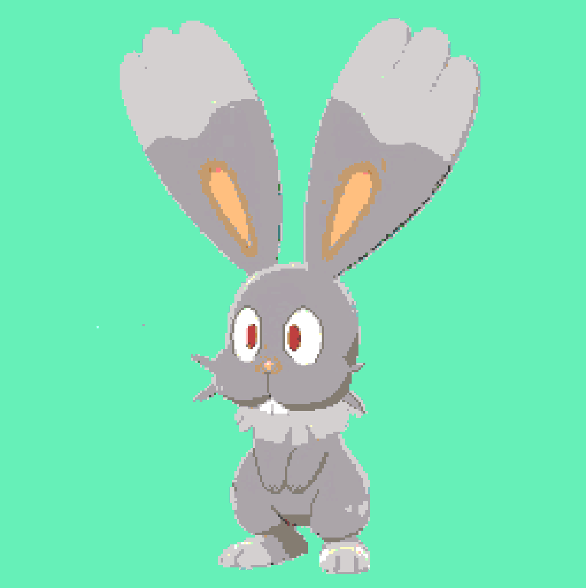 Garyo ガリョウ ポケgo願掛けドット絵師 ここからは 完全新作を２つ まずは 今回初実装の色違い 色違い ホルビー イースター らしく 煌めくウサギさんをgetしたいですね いいねorrtで ご利益あるかも ポケモンgo 願掛け