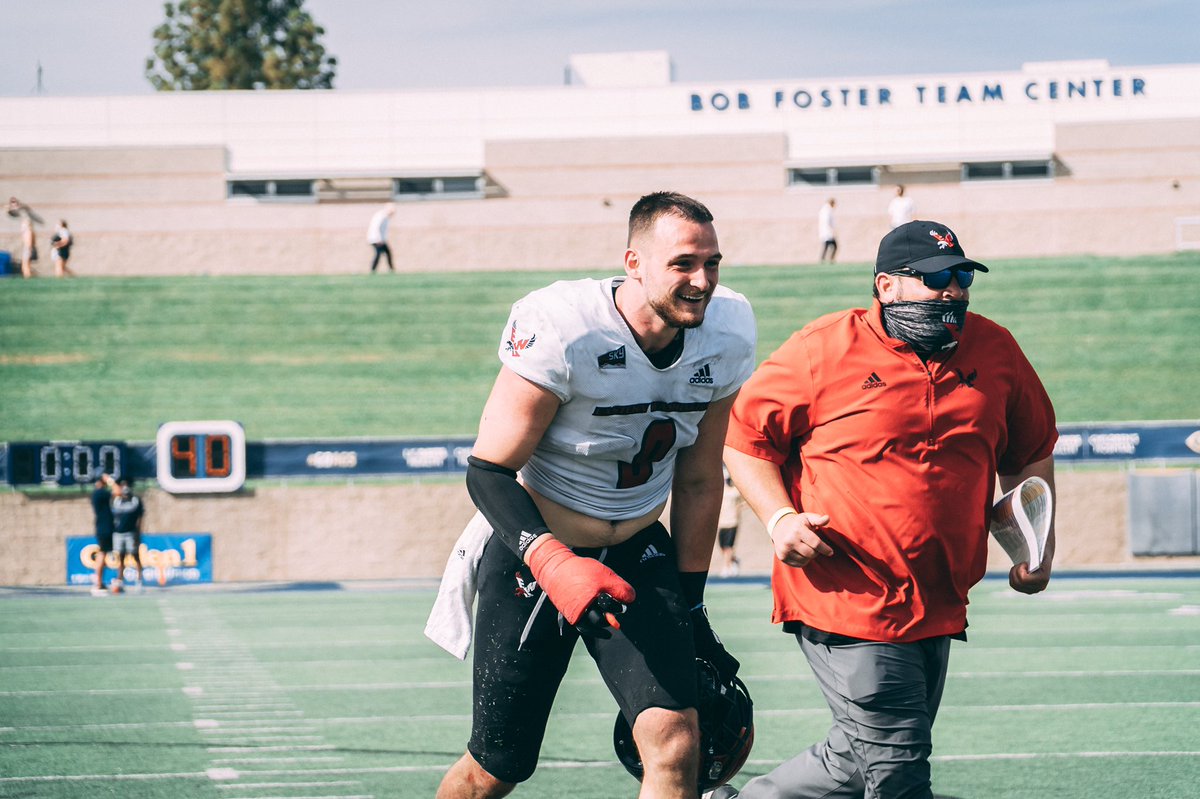 EWUFootball's tweet photo. Successful Business trip🤝 #GoEags https://t.co/nTcXmMIzZ8