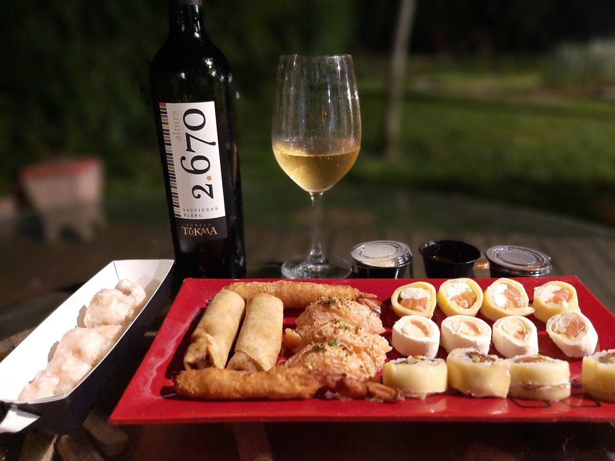 Si ya tenía una paleta enorme de sabores con la comida, este SB redobla la apuesta. Exótico!