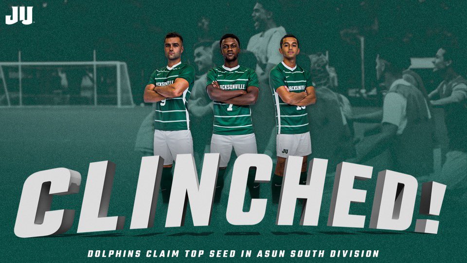 JAX_MSOC's tweet photo. The @ASUNSoccer Championship RUNS THROUGH JACKSONVILLE 

#JUPhinsUp https://t.co/iSOQcFl7Vu