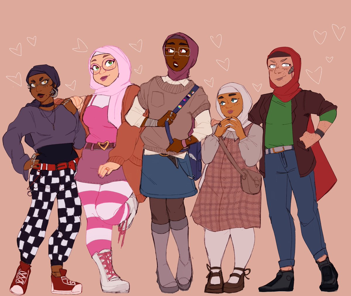 RT @aenimositi: hijabis with diverse styles and bodytypes! https://t.co/UtJALmROVa