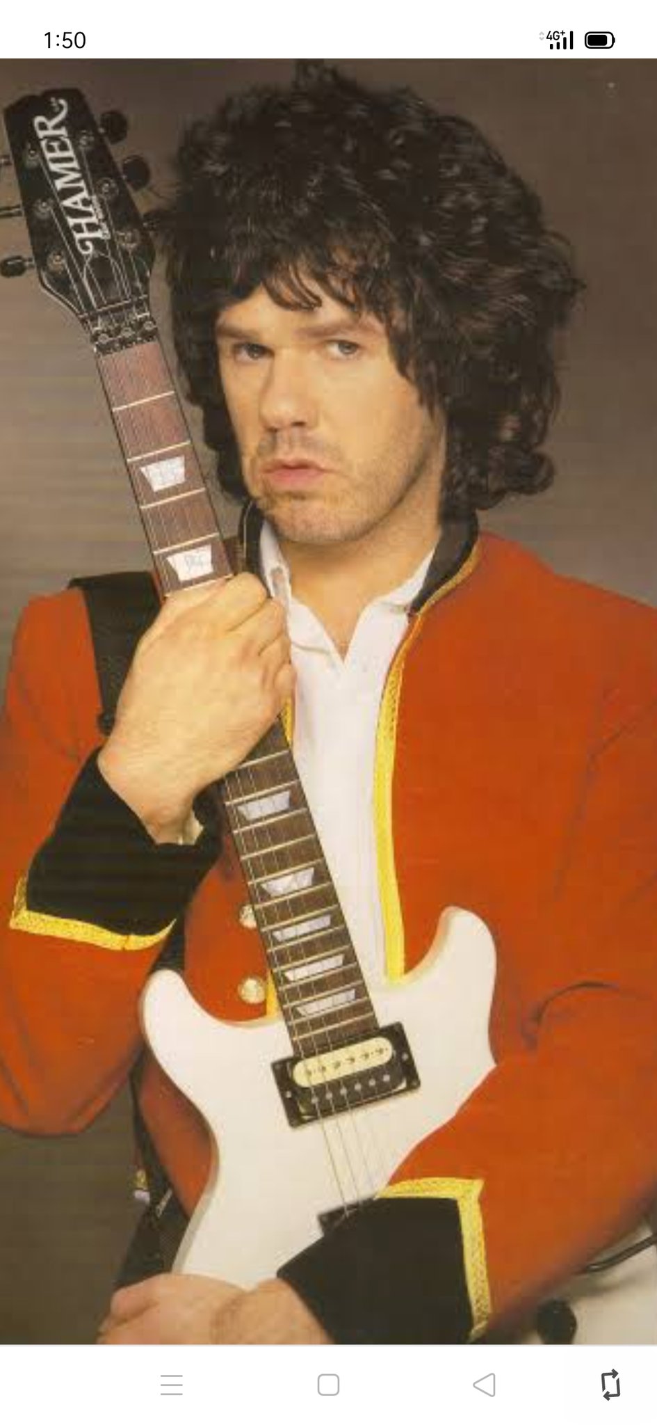 Happy Birthday Gary Moore
(Born 4 April, 1952)         