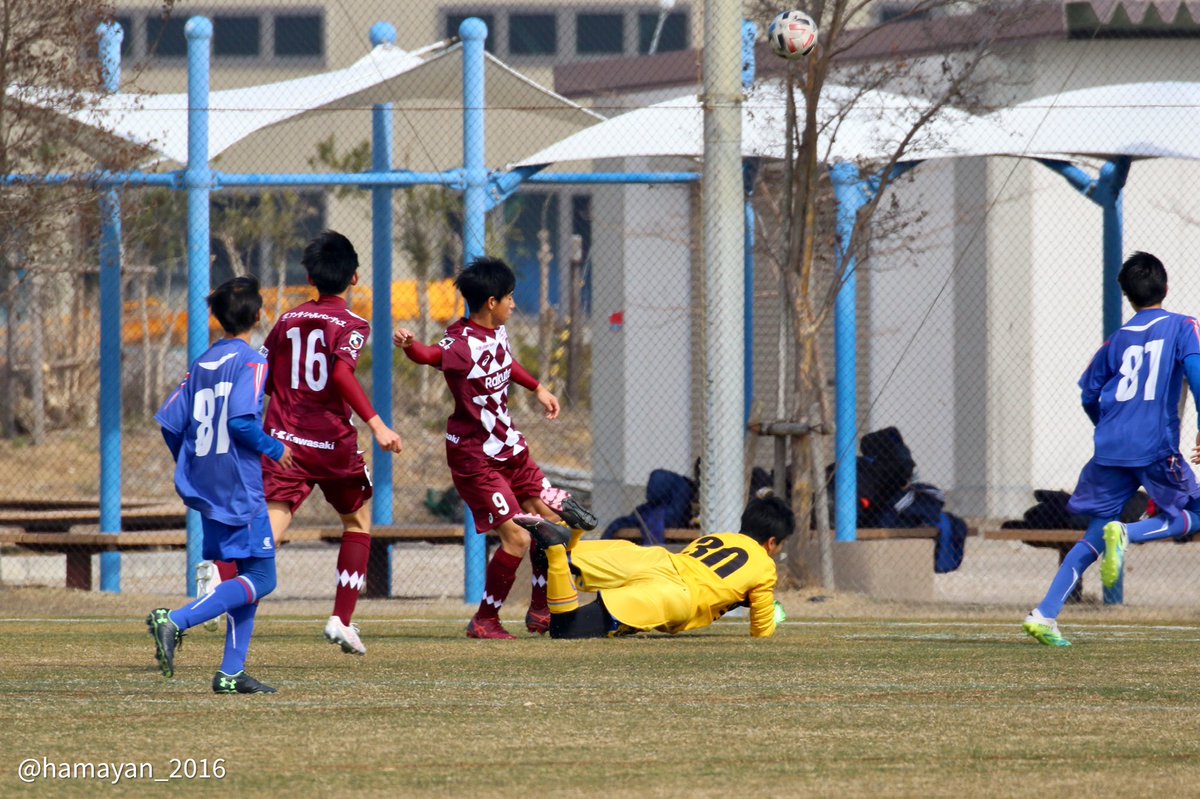 はまやん 伊丹fcジュニアユース ヴィッセル神戸u 15 21 2 13 淡路佐野運動公園