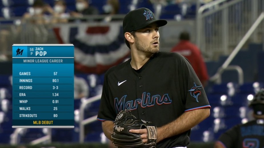 19,923rd player in MLB history: Zach Pop- 23rd round pick by TOR in '14 out of Notre Dame SS (ON); didn't sign- 7th round pick by LAD in '17 out of Kentucky- traded to BAL in Machado deal in July '18- Tommy John surgery in May '19- Rule 5 pick in Dec. '20- nasty sinker