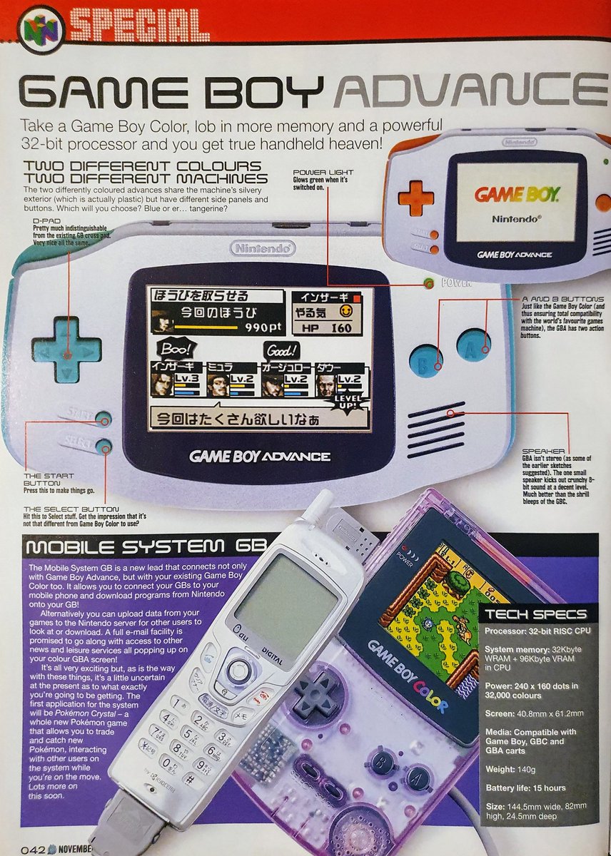 GamesmasterSaid's tweet photo. Gamecube and Game Boy Advance unveiling special (Pt. 2/2)

#Wavebird #64Mb #Mobile #Miyamoto https://t.co/XL01bqpjvP