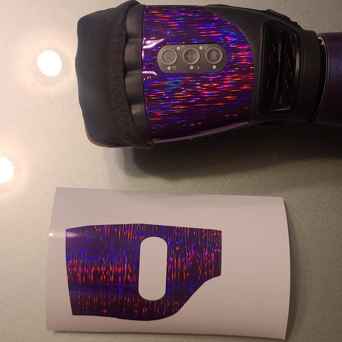 Kalmekrzy's tweet photo. This is when you are bored and decide to pimp out your prosthetic. https://t.co/Gul3a04SMj