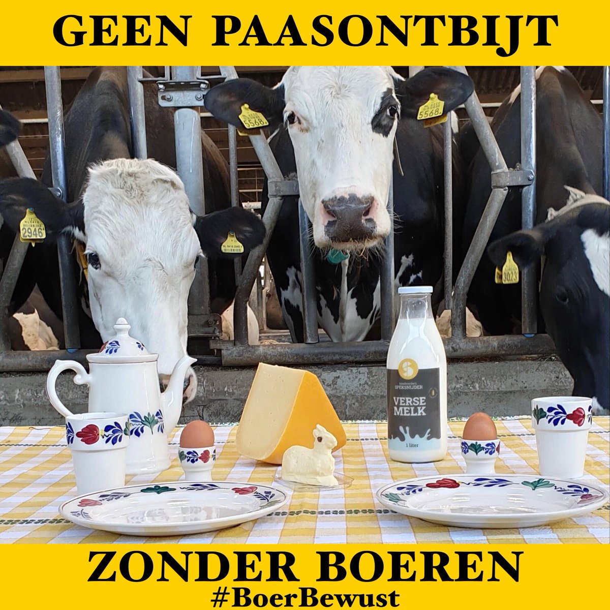 Wij wensen u smakelijke paasdagen!

#Pasen #paasdagen #paasontbijt #paasbrunch 

📷Kaasboerderij Speksnijder