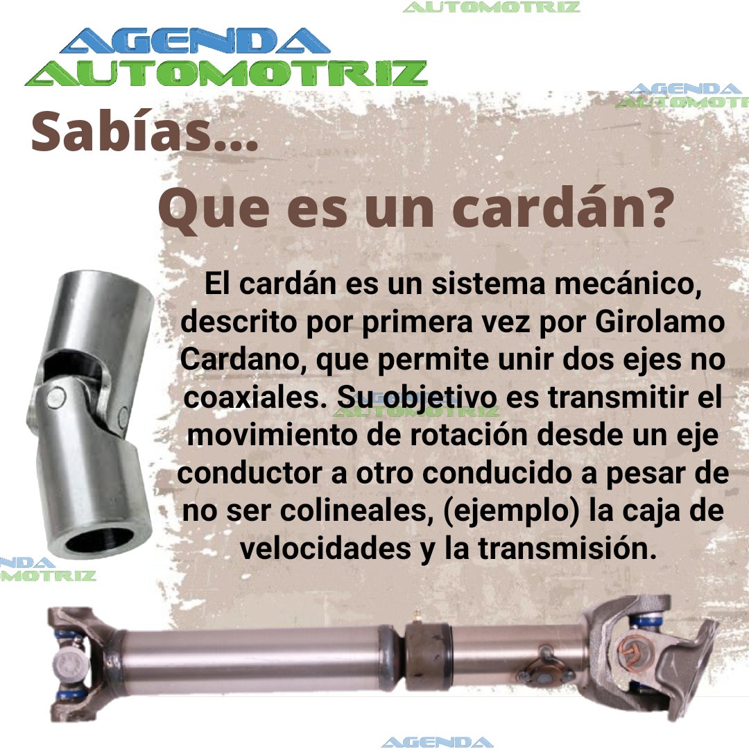 Sabías... Que es un cardán? @productosleadercar @porlasvias2 #25julio  #repuestos #Caja #Transmisión