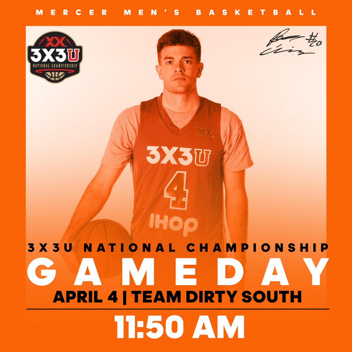 .@3X3UHoops Championship Sunday is here! <a href="/_20Ross/">Ross Cummings</a>' Dirty South team will play at 11:50 a.m. in the first round! 

#RoarTogether