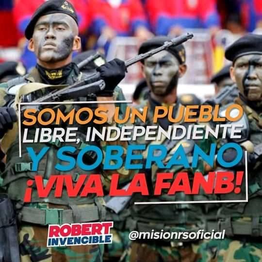 MisionRSApure's tweet photo. Sobre nuestros hombros reposa la herencia divina de la Libertad y con el corazón en la mano buscamos siempre la Paz, pero preparados para defender cada palmo de este suelo sagrado. #YoSoyFANB 
@RCarrizalezPSUV 
@NicolasMaduro 
@dcabellor 
@soy_urquia 
@FMRSYARUMARE https://t.co/WL45Zno7Uq