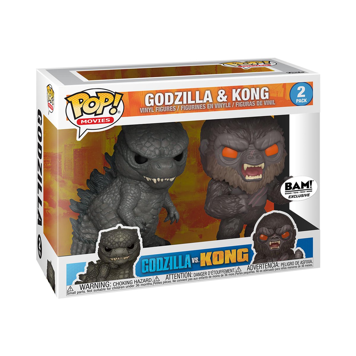 OriginalFunko's tweet image. Are you watching #GodzillaVsKong this weekend? RT &amp;amp; follow @OriginalFunko for the chance to WIN this @booksamillion exclusive Godzilla &amp;amp; Kong Pop! 2-pack! #Funko #FunkoPop #Giveaway #FunkoGiveaway #TeamGodzilla #TeamKong