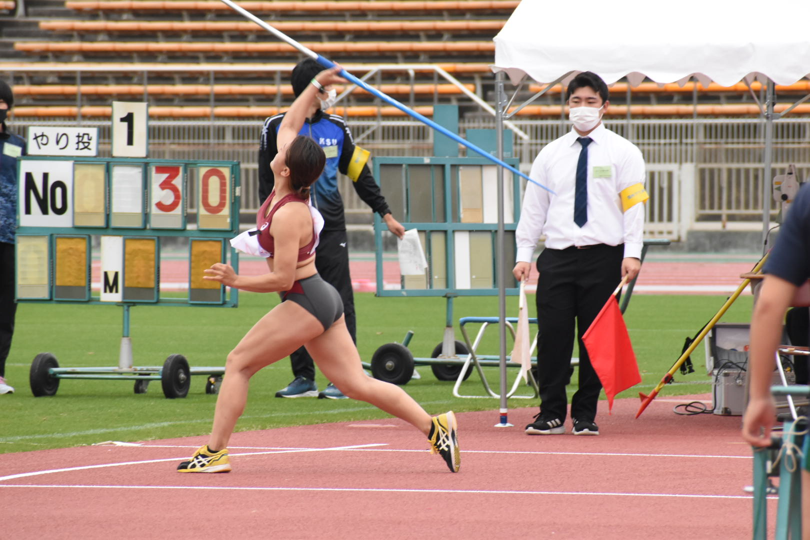 女子陸上　立命館大学　山下紗稀子 