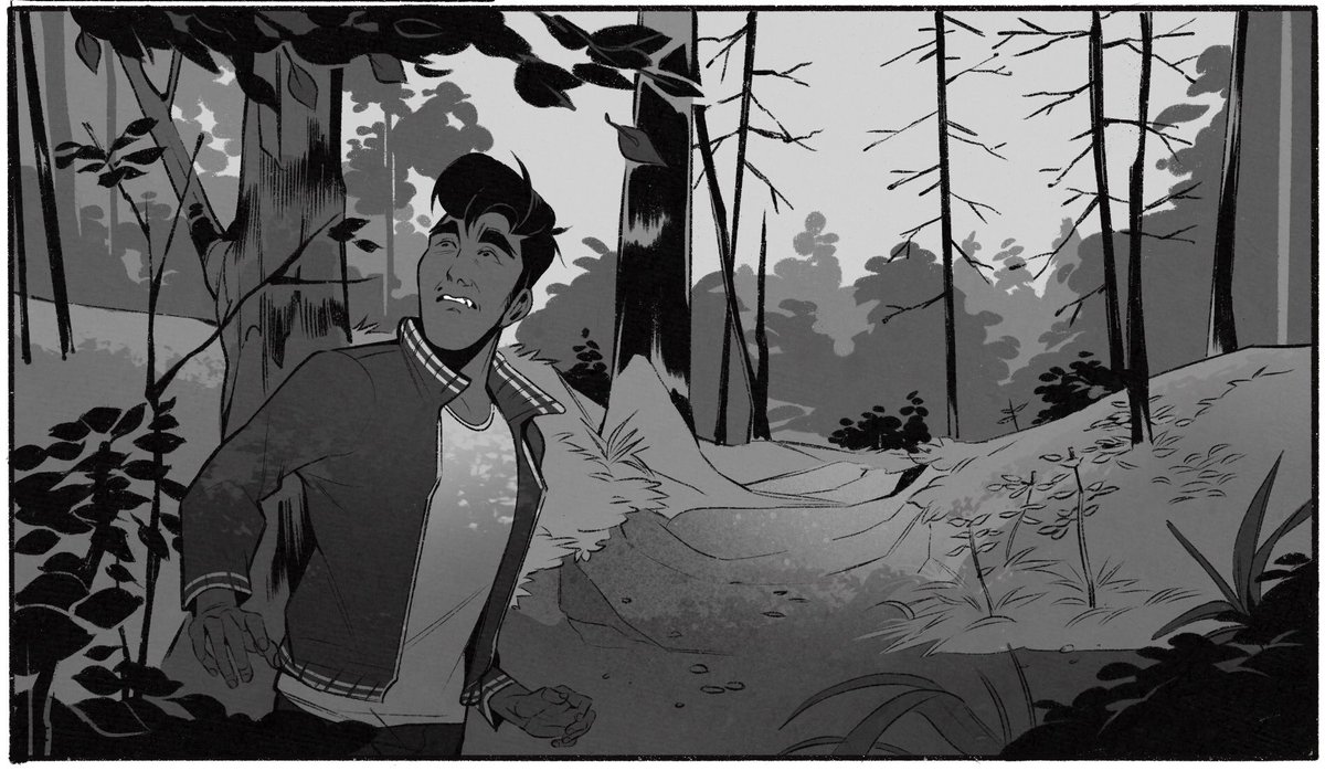 A little forest panel from Chapter 8 ??? 