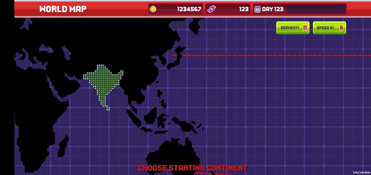 CEOofUwO's tweet photo. @InfectTheGame I think I found a bug. The numbers at the top of the screen are wrong and I can't choose a location. Can this be fixed? I only just downloaded this a few minutes ago. https://t.co/ZFrzy6lOct