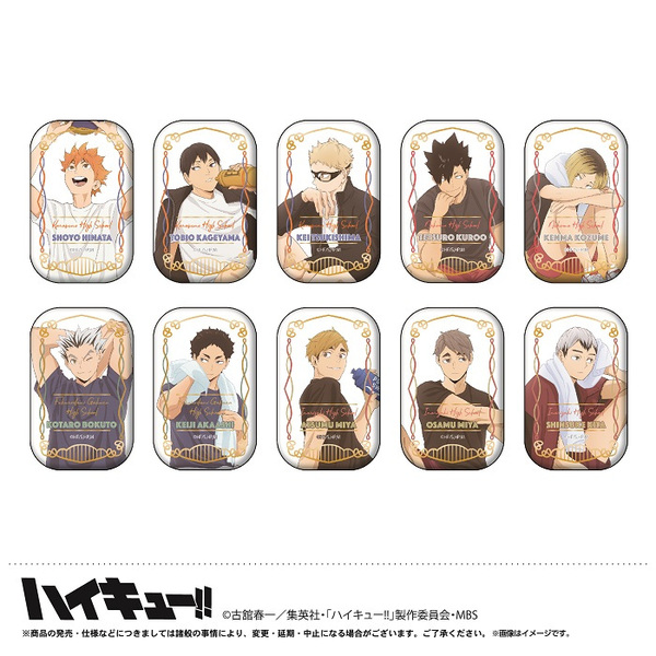 セブンネットで予約受付中！ ハイキュー!! スクエア缶バッジ＜セブン