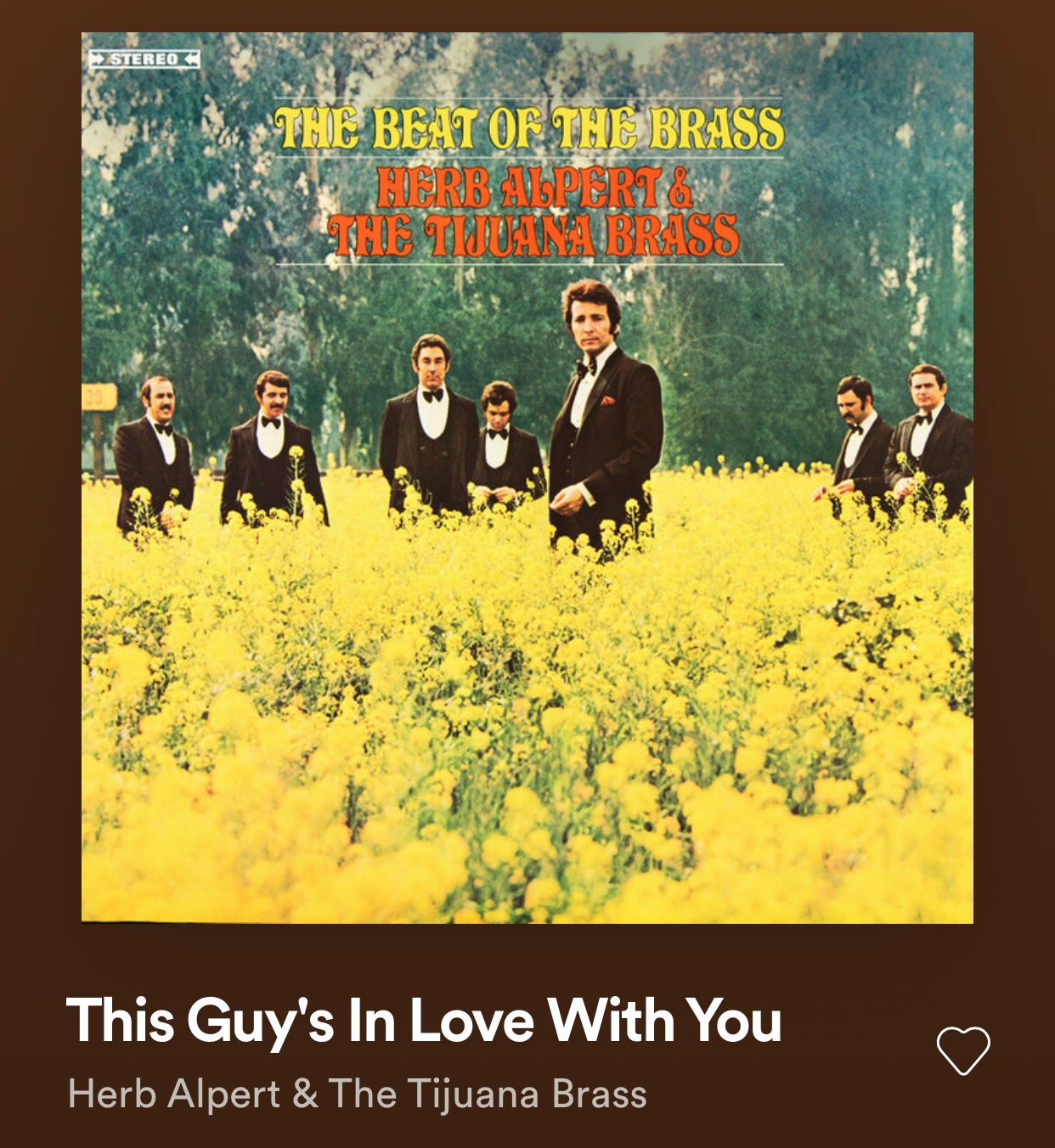 Happy belated birthday to Herb Alpert, the only person in history to have a both a vocal and instrumental hit! 