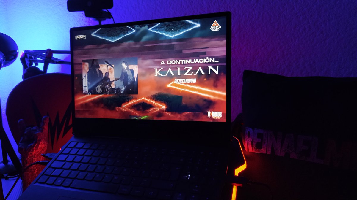 A continuación en #MxChaos1155Live: <a href="/kaizanband/">KAIZAN</a>