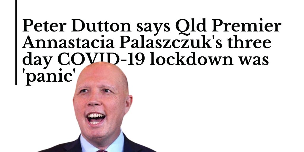 You’d think on Easter Sunday the Morrison government could take a day off attacking our Premier. 

Go eat some chocolate and read a book @PeterDutton_MP 

#auspol #covid19qld