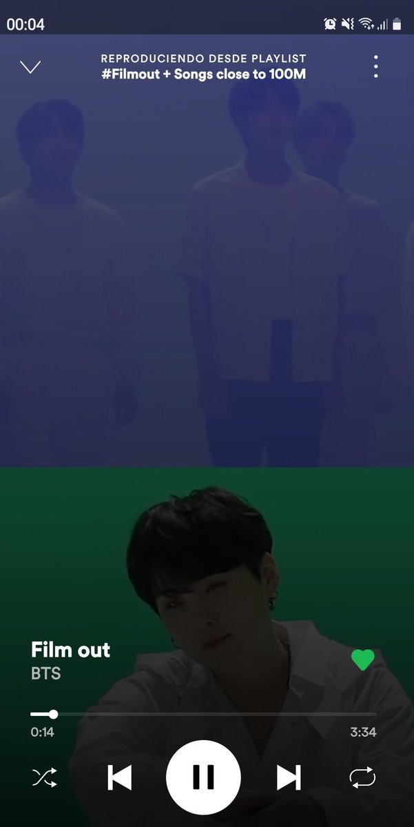 Laprincessarmy7's tweet photo. Silencio. Comenzó esta joyita
#TeamArmySpotify @BTS_twt https://t.co/otdxfeVm8R