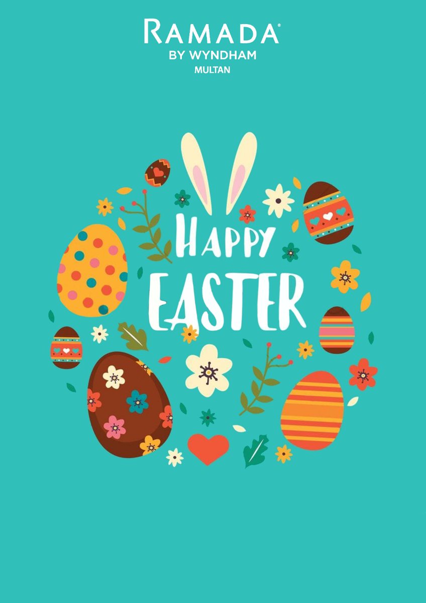 RamadaMultan's tweet photo. On this bright day of the Easter, Ramada Multan wishes you invincible faith, bright and peaceful future, good health, happiness, harmony
Let the 𝗘𝗮𝘀𝘁𝗲𝗿 miracle inspire everyone of you to the righteous deeds, love and joy fills your life ahead!
Happy Easter https://t.co/wyFBorqAq1