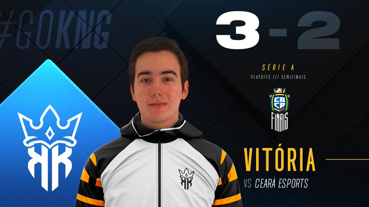 ⚔️ A King of Kings conquista a vitória por 3x2 sobre a Ceará eSports em uma partida dramática e emocionante. E com essa vitória eles garantem a vaga na Grande Final.

Parabéns, <a href="/KingOfKings_BR/">King Of Kings Brasil</a>!

#CBCR #SÉRIEA 🇧🇷