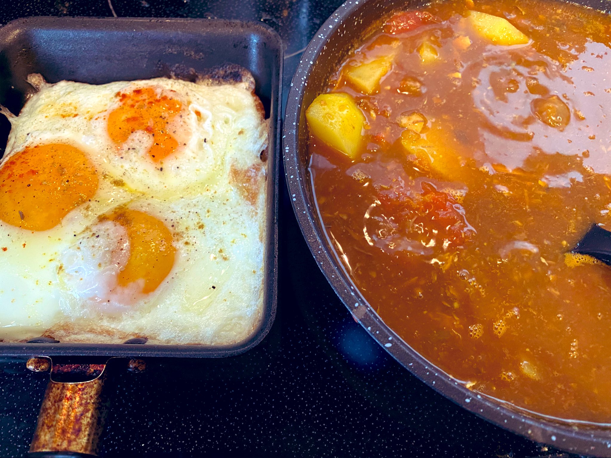 Somtam ジャガイモ入りサバ缶フィッシュカレー クミン クミンホール カルダモン ターメリック パプリカ クローブ シナモン チリ 塩 T Co F6ddtximfz Twitter