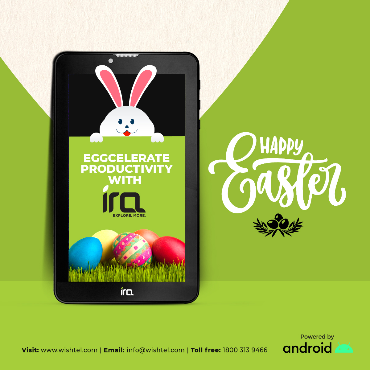 IraExplore's tweet photo. May you celebrate Easter with all happiness and joy! Happy Easter!
.
.
.
.
.
#Easter #easter2021 #EasterSunday #eastercelebrations #Greetings https://t.co/BZX2ptqSAf