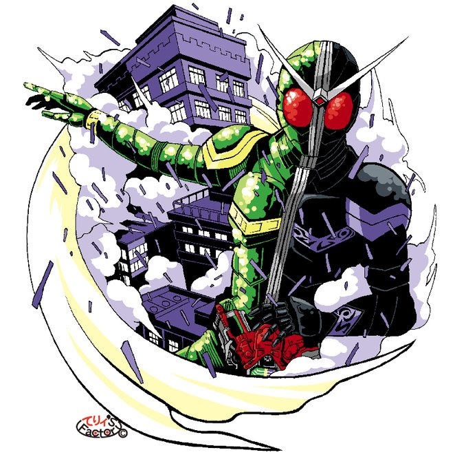 仮面ライダーwのtwitterイラスト検索結果 古い順